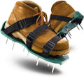 Lawn Aerator Shoes with Metal Spikes for Soil Aeration – One-Size-Fits-All Pre-Assembled Grass Aerator Sandals