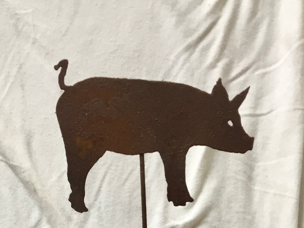 Pig Yard Art or Wall Art