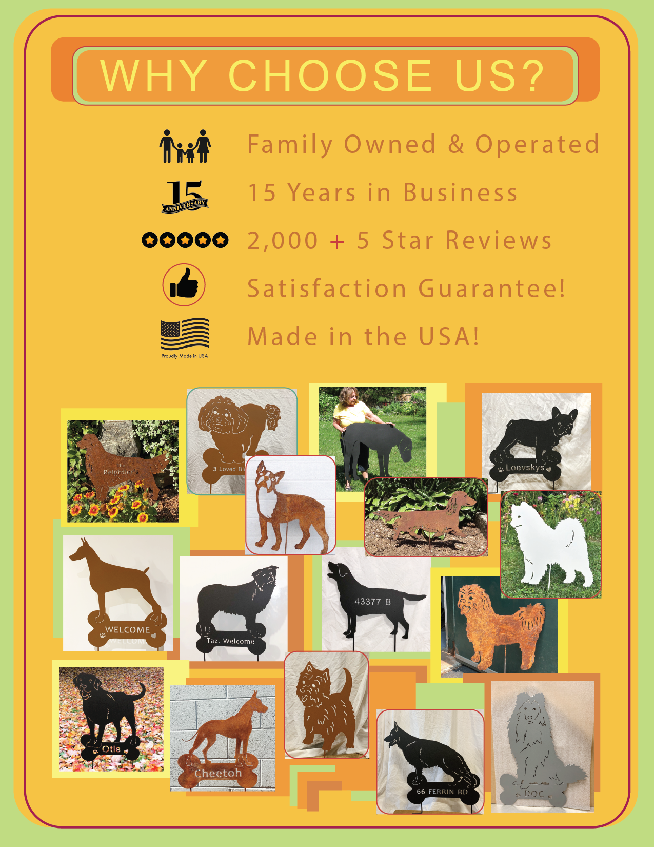 Goldendoodle Garden Stake or Dog Wall Art
