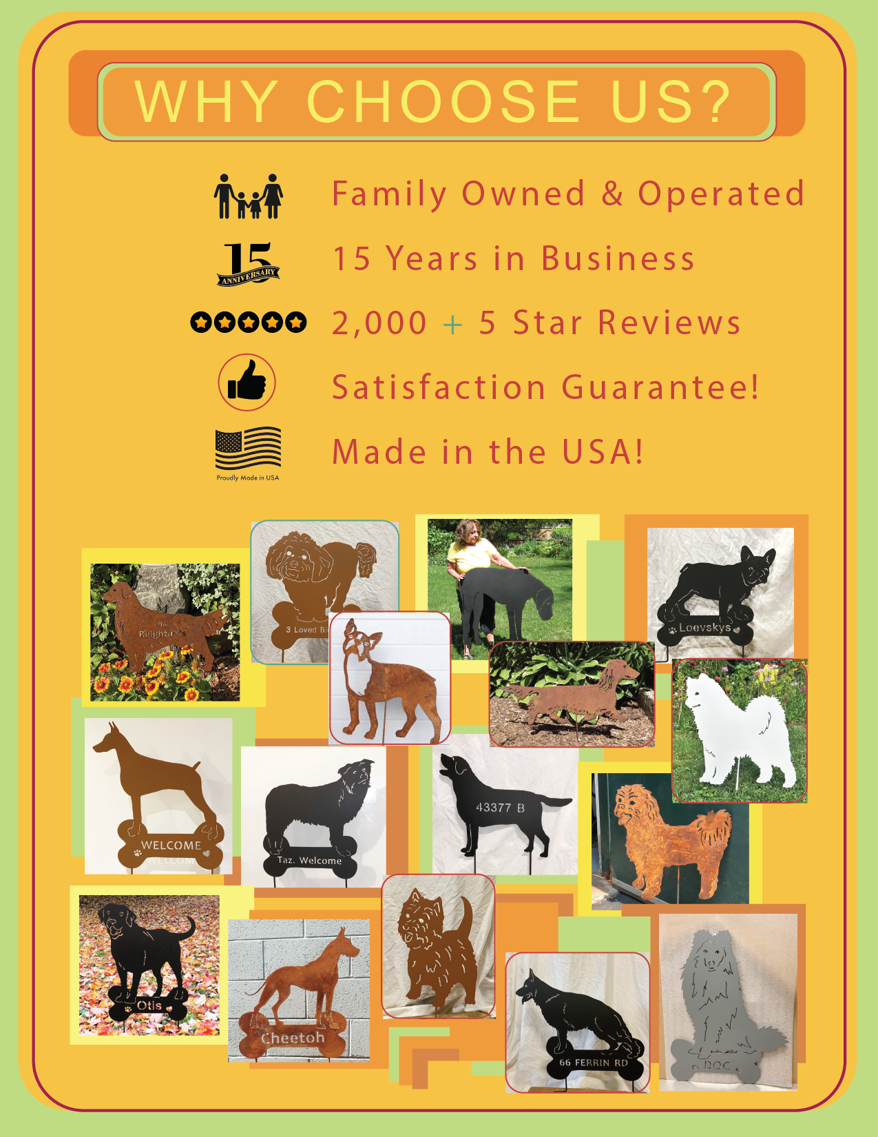 Airedale Terrier Garden Stake or Dog Wall Art