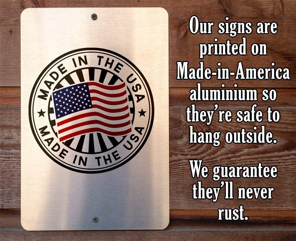 I Just Want to Work In My Garden - Metal Sign