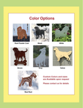 Miniature Schnauzer Garden Stake or Wall Art