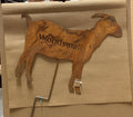 Metal Goat Yard Art or Wall Art