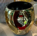 Onno Zanzibar Metallic Candle, Copper Gold, Large